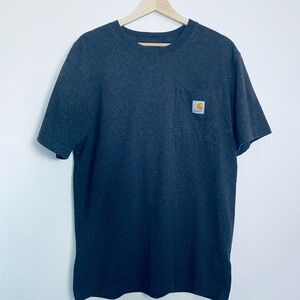 Carhartt Men's Charcoal Short Sleeve Tee